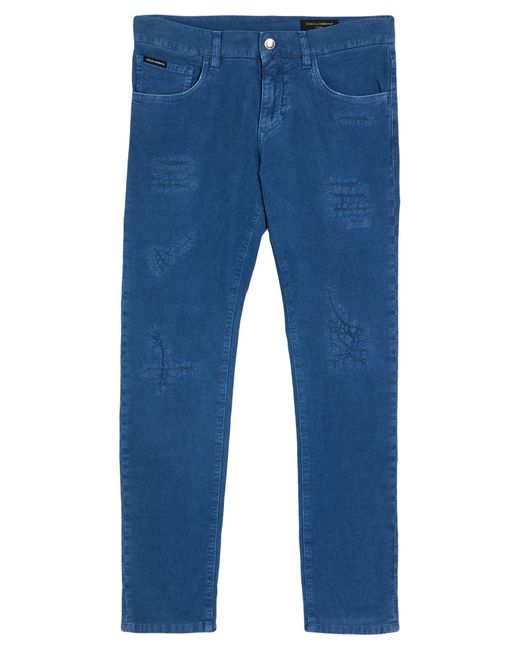 Dolce & Gabbana Blue Trouser for men