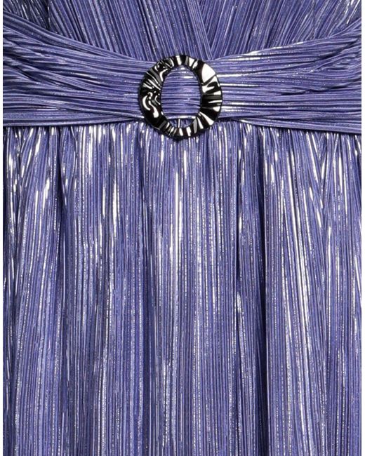 Sabina Musayev Purple Midi-Kleid