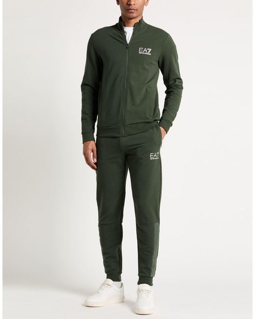 EA7 Green Tracksuits for men
