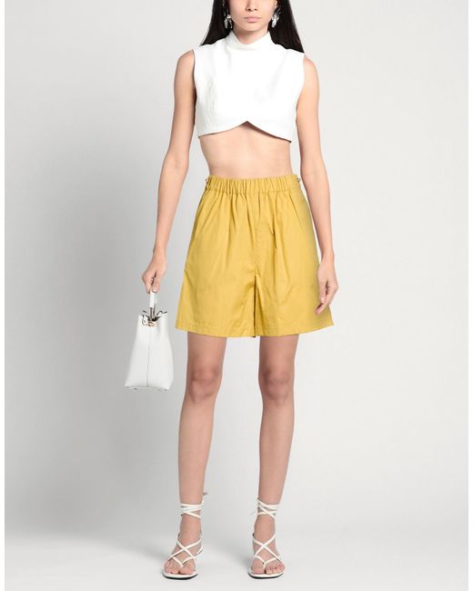 Max Mara Yellow Shorts & Bermuda Shorts