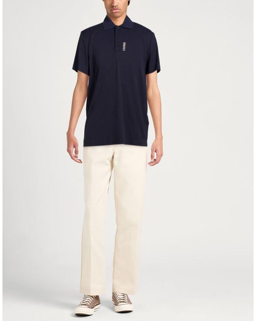 Colmar Blue Polo Shirt Polyamide for men