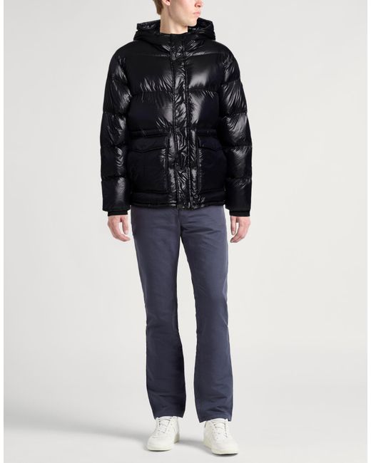 EA7 Black Puffer for men