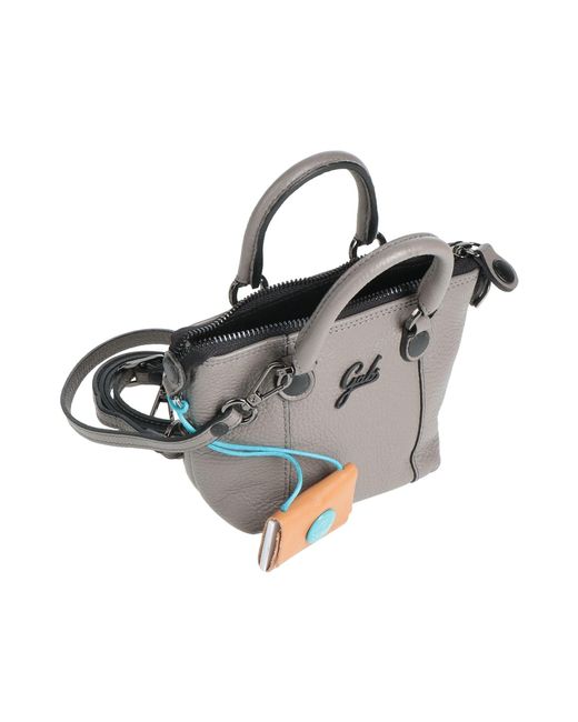 Gabs Gray Taupe Handbag Calfskin