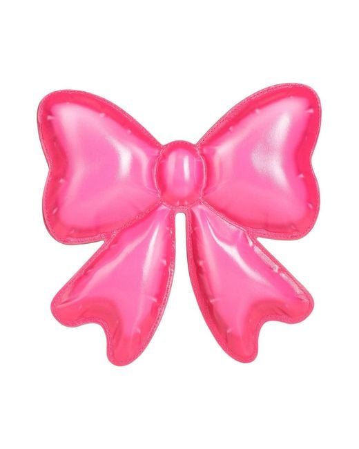 Moschino Pink Couture -- Fuchsia Handbag Leather