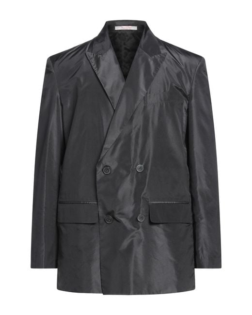 Valentino Garavani Gray Suit Jacket for men