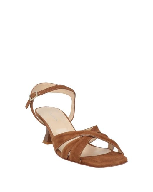Baldinini Brown Sandals Leather