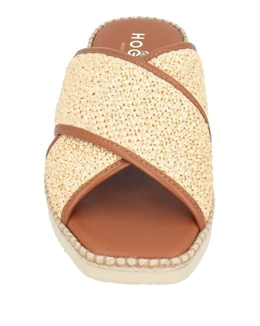 Hogan Natural Sandals