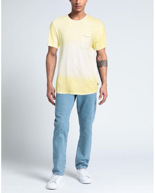 John Varvatos Yellow T-shirt for men