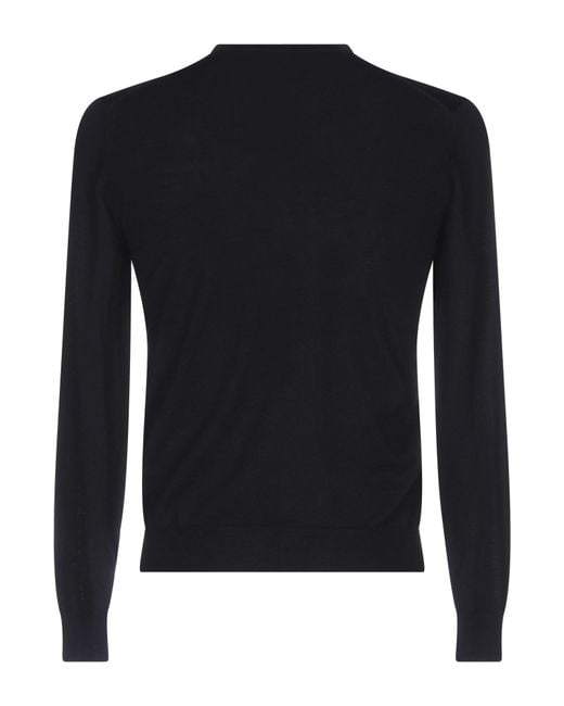 Drumohr Black Jumper for men