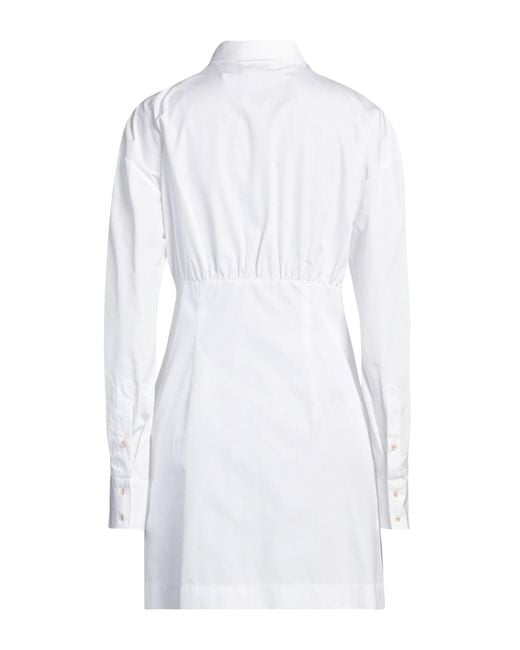 DSquared² White Mini Dress
