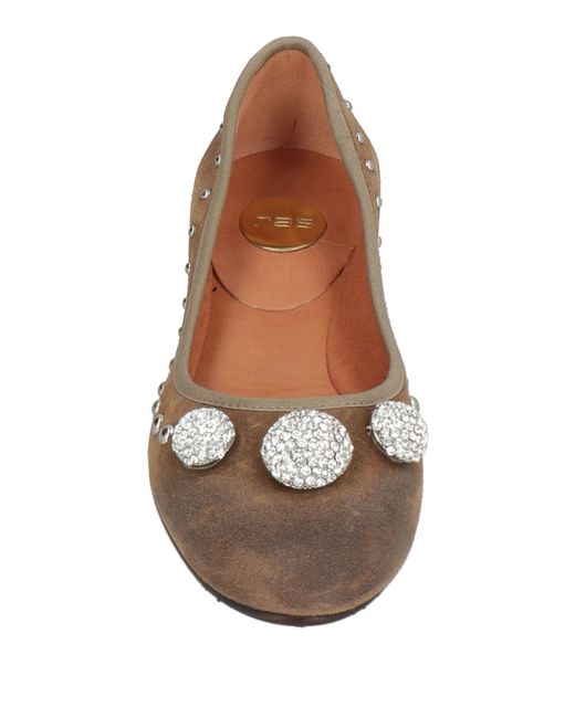 Ras Brown Ballet Flats