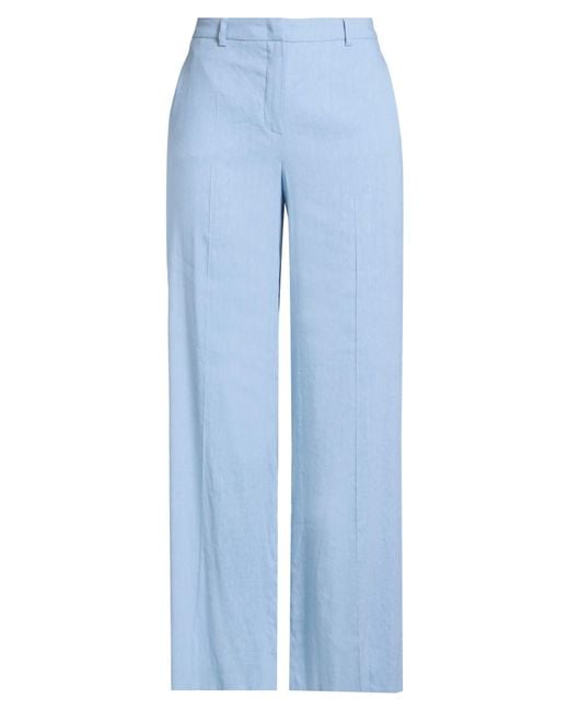Seductive Blue Sky Pants Linen, Viscose, Elastane