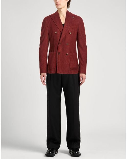 L.b.m. 1911 Red Blazer for men