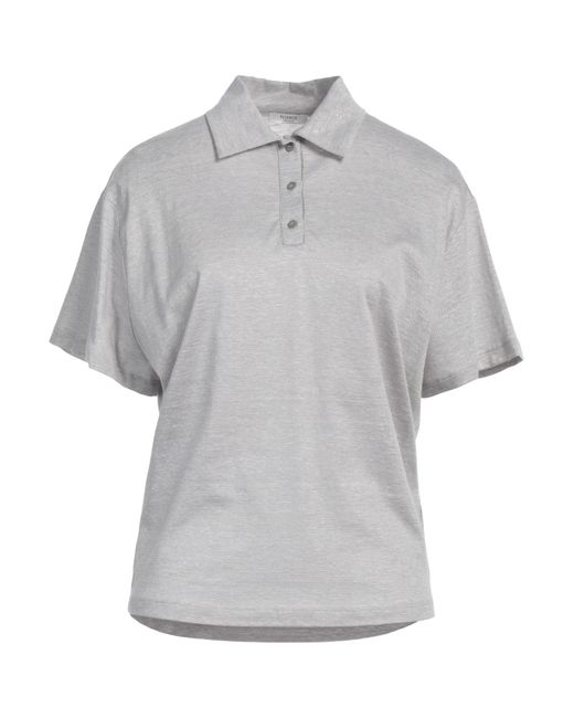Peserico Gray Polo Shirt