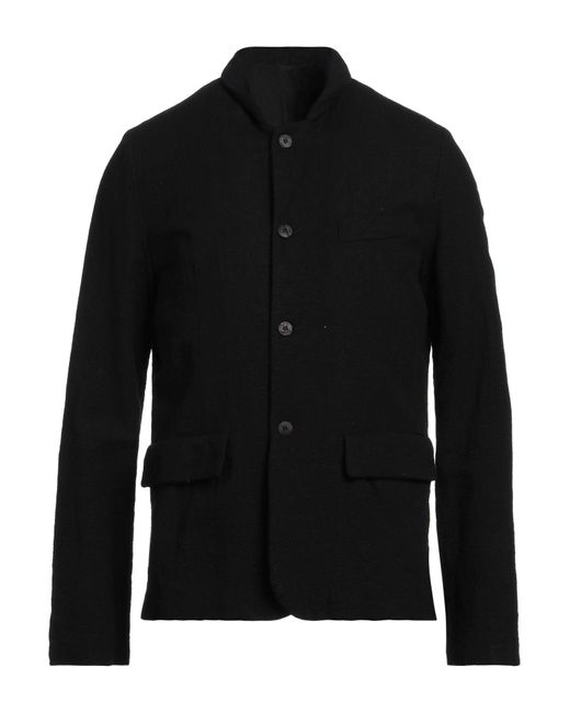 Poeme Bohemien Black Jacket Wool for men