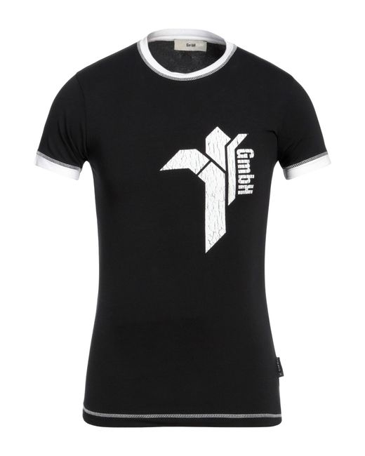 GmbH Black T-shirt for men