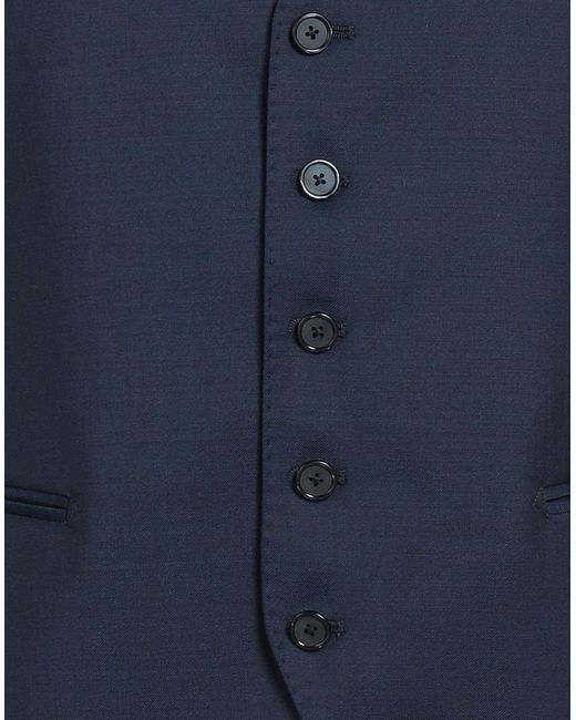 Tagliatore Blue Waistcoat for men