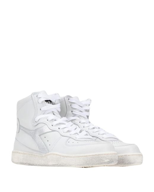 Diadora White Trainers