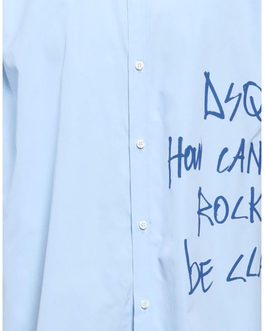 DSquared² Blue Shirt for men