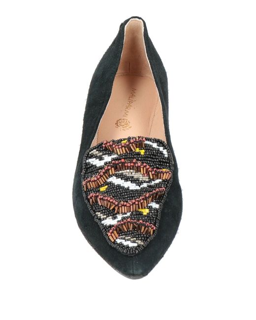 Maliparmi Black Ballet Flats