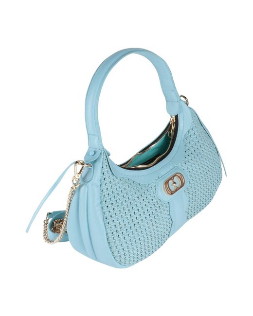 La Carrie Blue Handbag