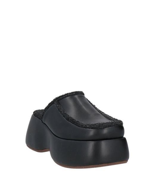 THEMOIRÈ Black Mules & Clogs
