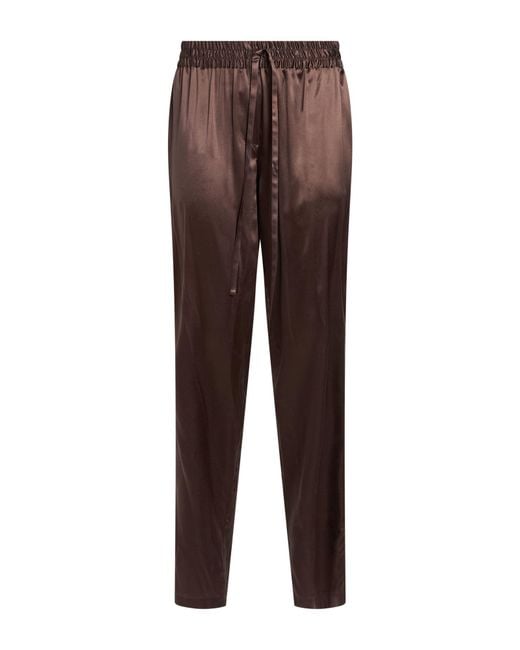 Dolce & Gabbana Brown Trouser