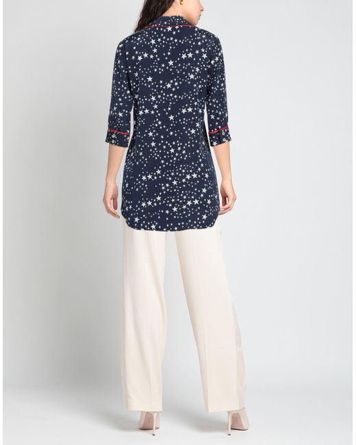 ROSAMUND MOISELLE Blue Hemd