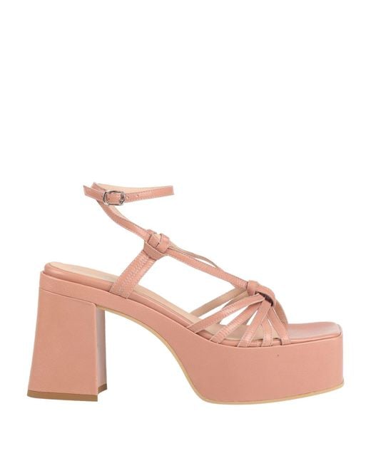 FRU.IT Pink Sandals Soft Leather