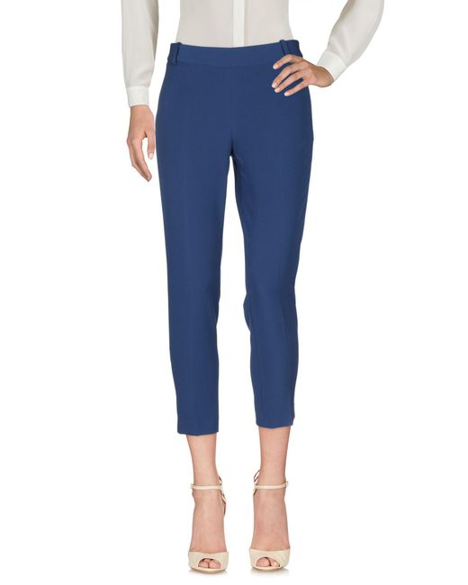 Kocca Blue Pants Polyester, Elastane