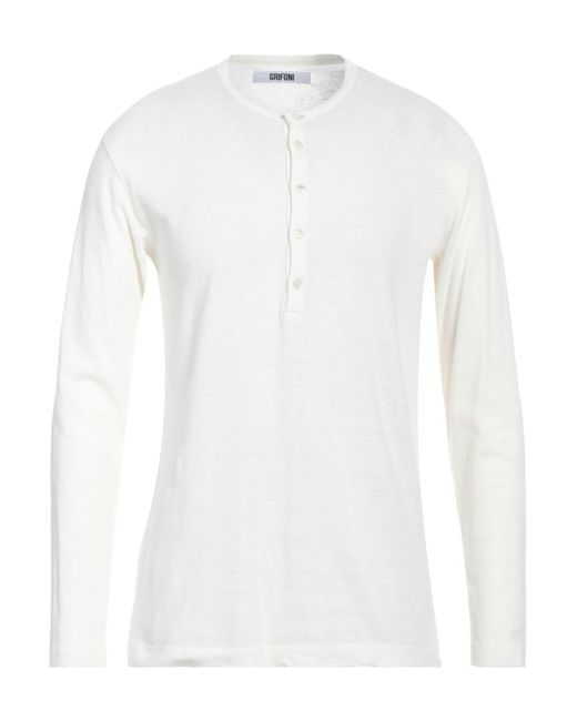 Grifoni White T-shirt for men