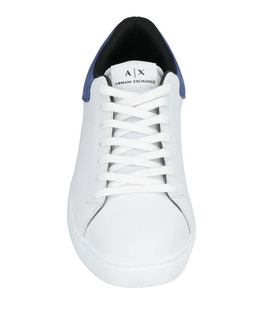 ARMANI EXCHANGE White Trainers for men