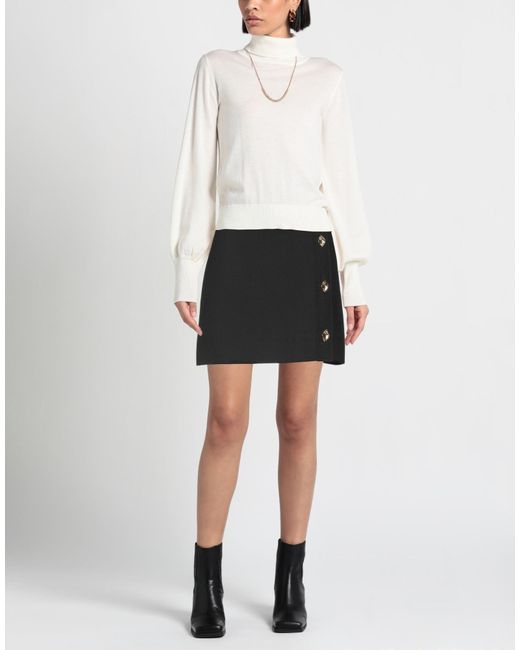 Ganni Black Mini Skirt