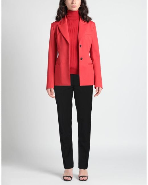 MSGM Black Pants Virgin Wool, Elastane