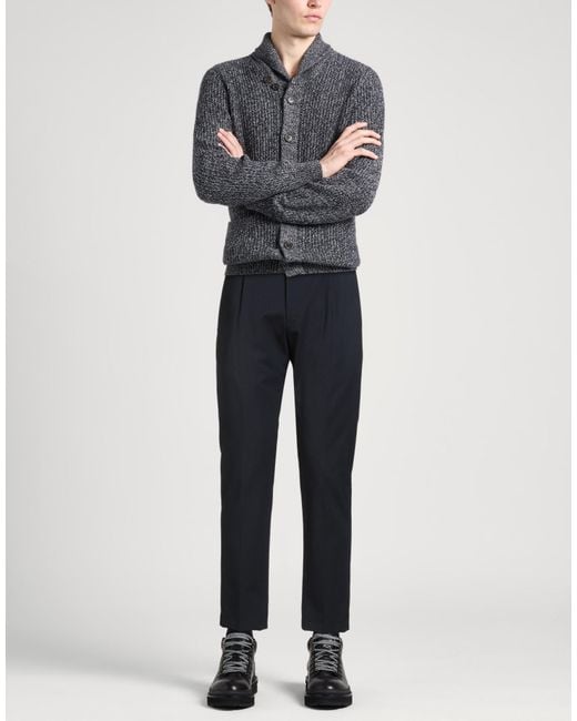 PT Torino Blue Pants Virgin Wool, Elastane for men