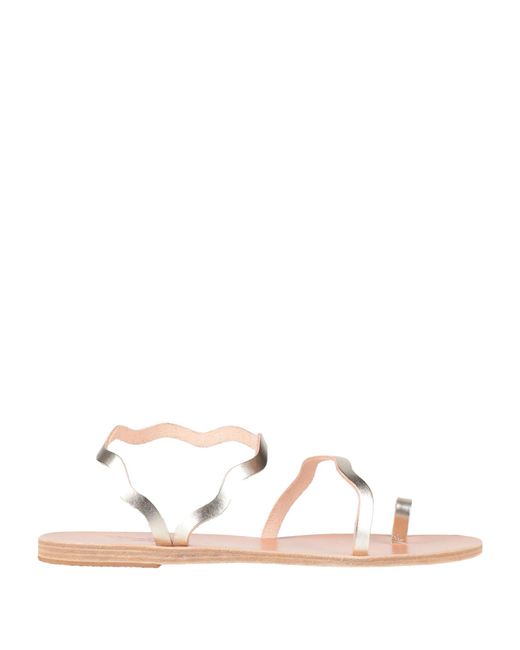 Ancient Greek Sandals Natural Thong Sandal Leather