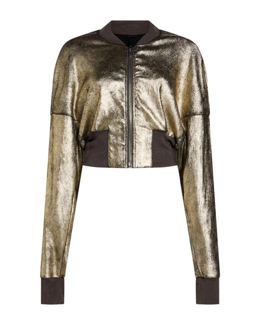 Rick Owens Black Jacket Viscose, Polyamide, Elastane