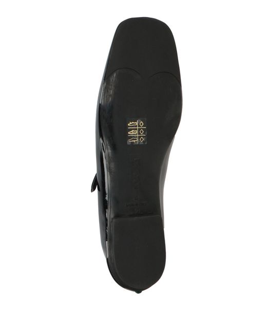 A.Bocca Black Ballet Flats Synthetic Material