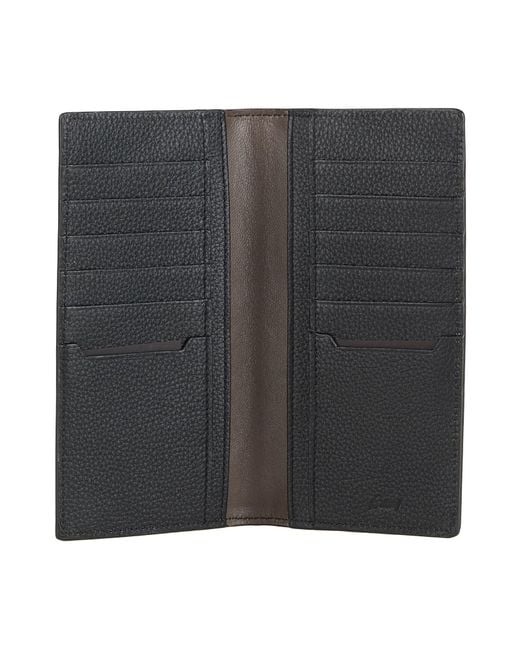 Brioni Black Document Holder for men