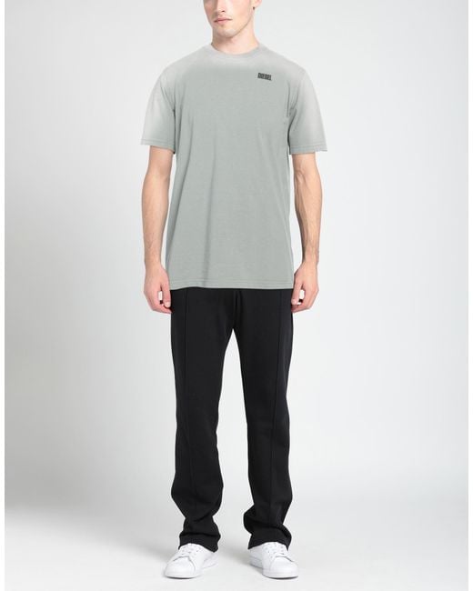 DIESEL Gray T-shirt for men