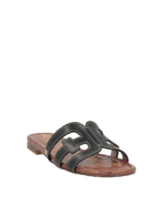 Sam Edelman Black Sandals Leather