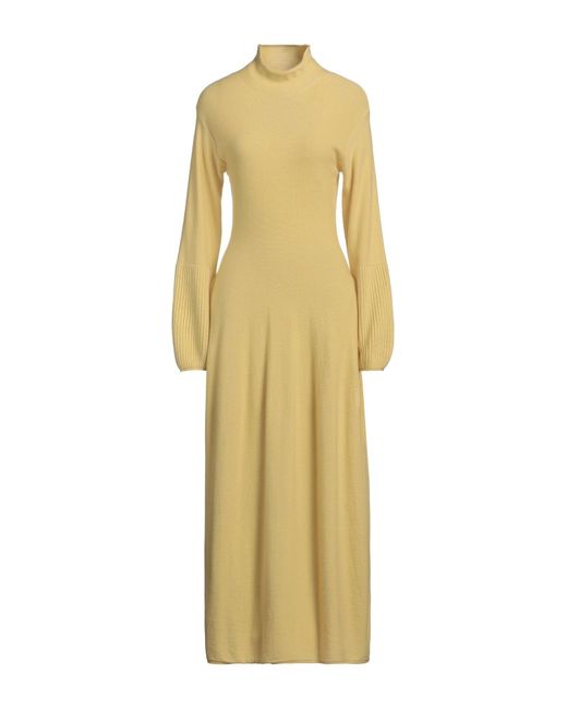 Antonelli Yellow Maxi-Kleid