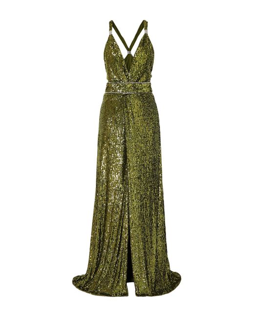 Dundas Green Long Dress