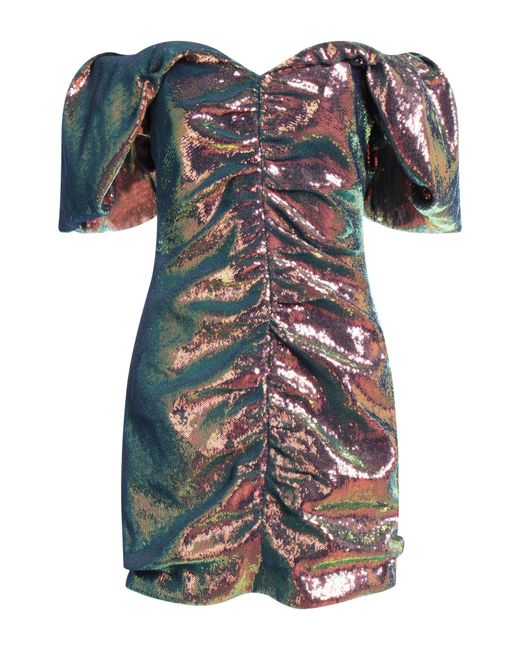 Alexandre Vauthier Blue Mini Dress Polyester