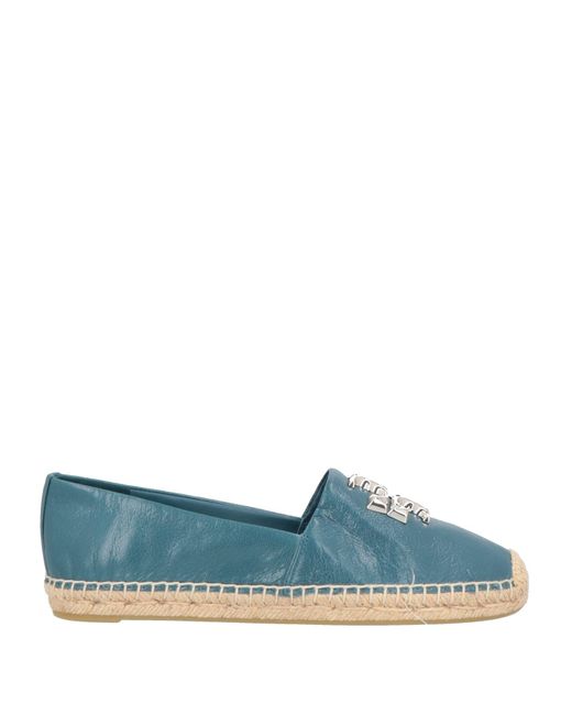Tory Burch Blue Espadrilles Leather