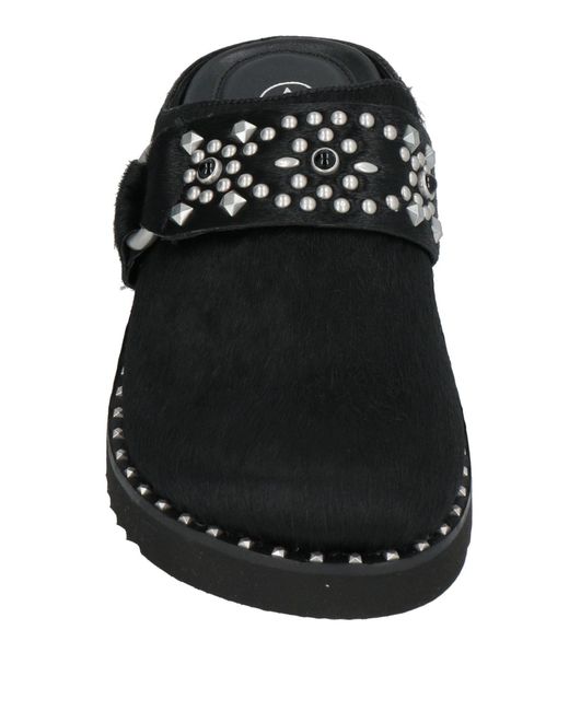 Ash Black Mules & Clogs