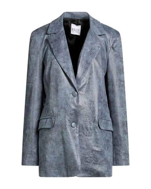 Exte Blue Blazer Polyester, Elastane