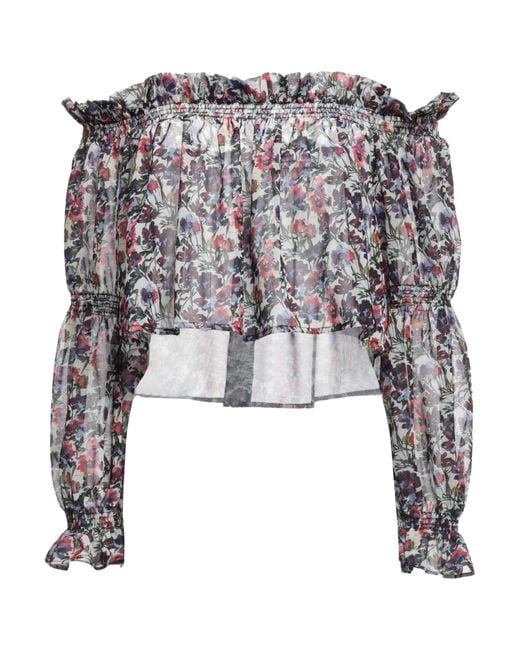 Gaelle Paris Purple Top