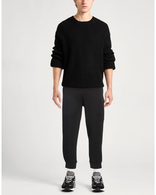 ARMANI EXCHANGE Black Trouser for men