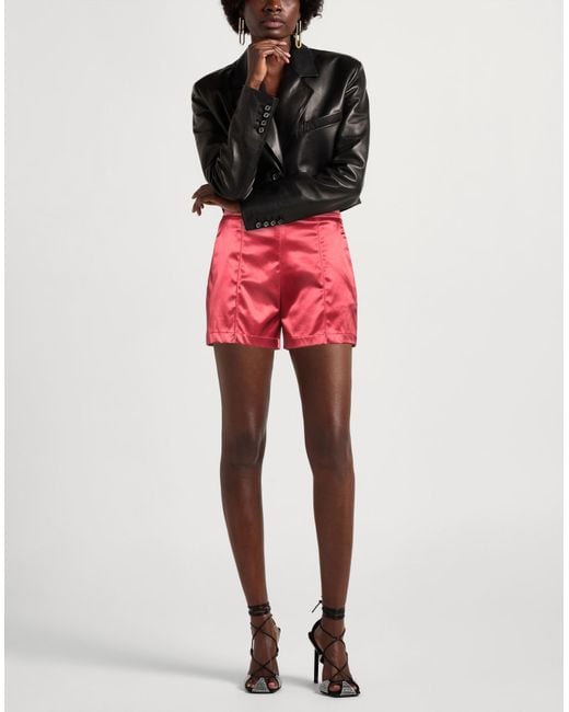 Elisabetta Franchi Red Shorts & Bermudashorts